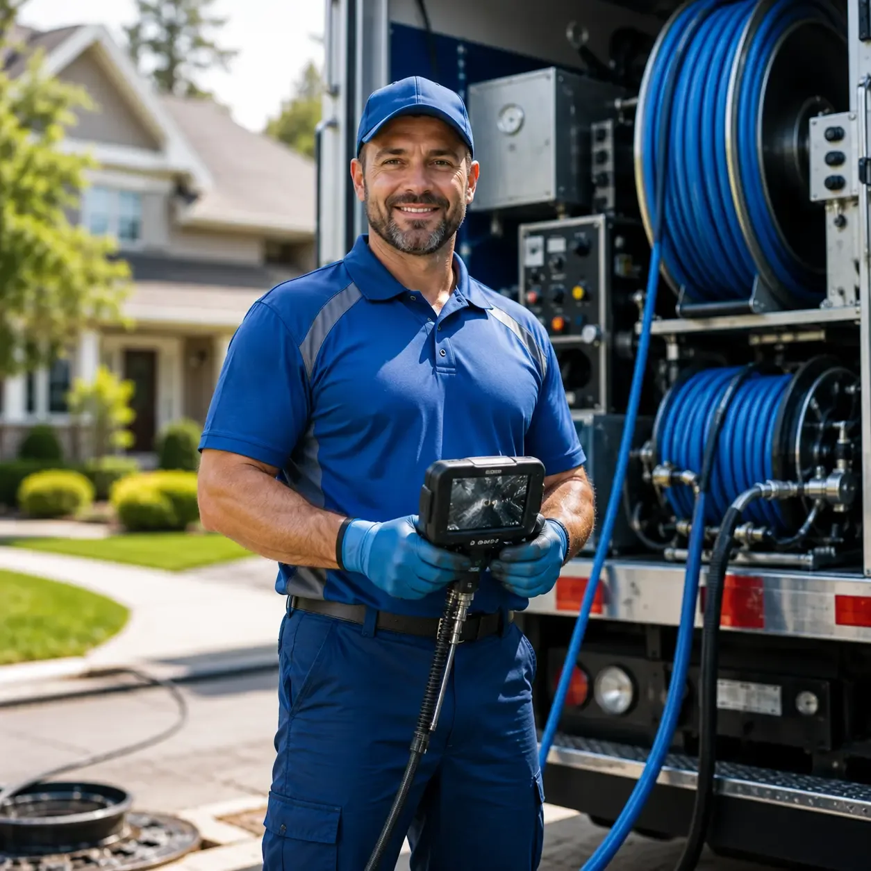 Local outdoor drain cleaning specialists in Lodi, TX